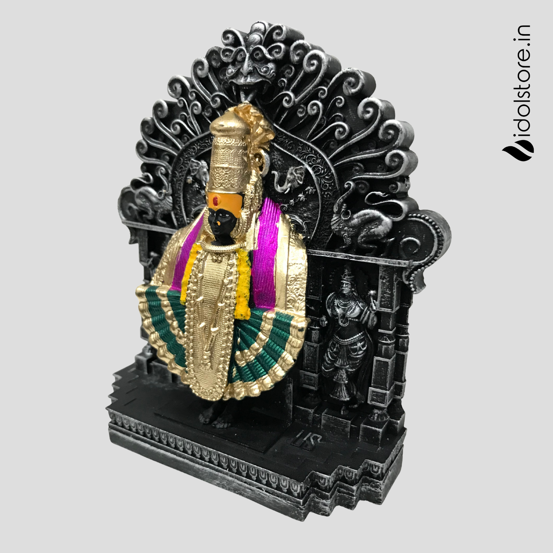 Kolhapur Mahalakshmi Murti – 4 Inch