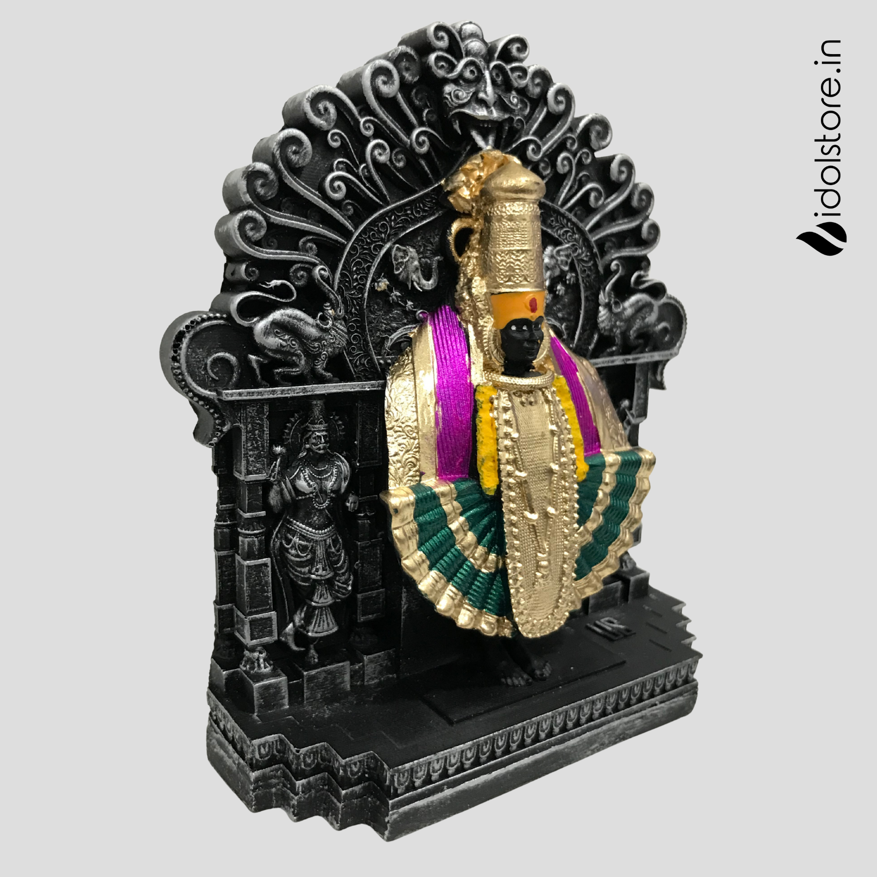 Kolhapur Mahalakshmi Murti – 4 Inch
