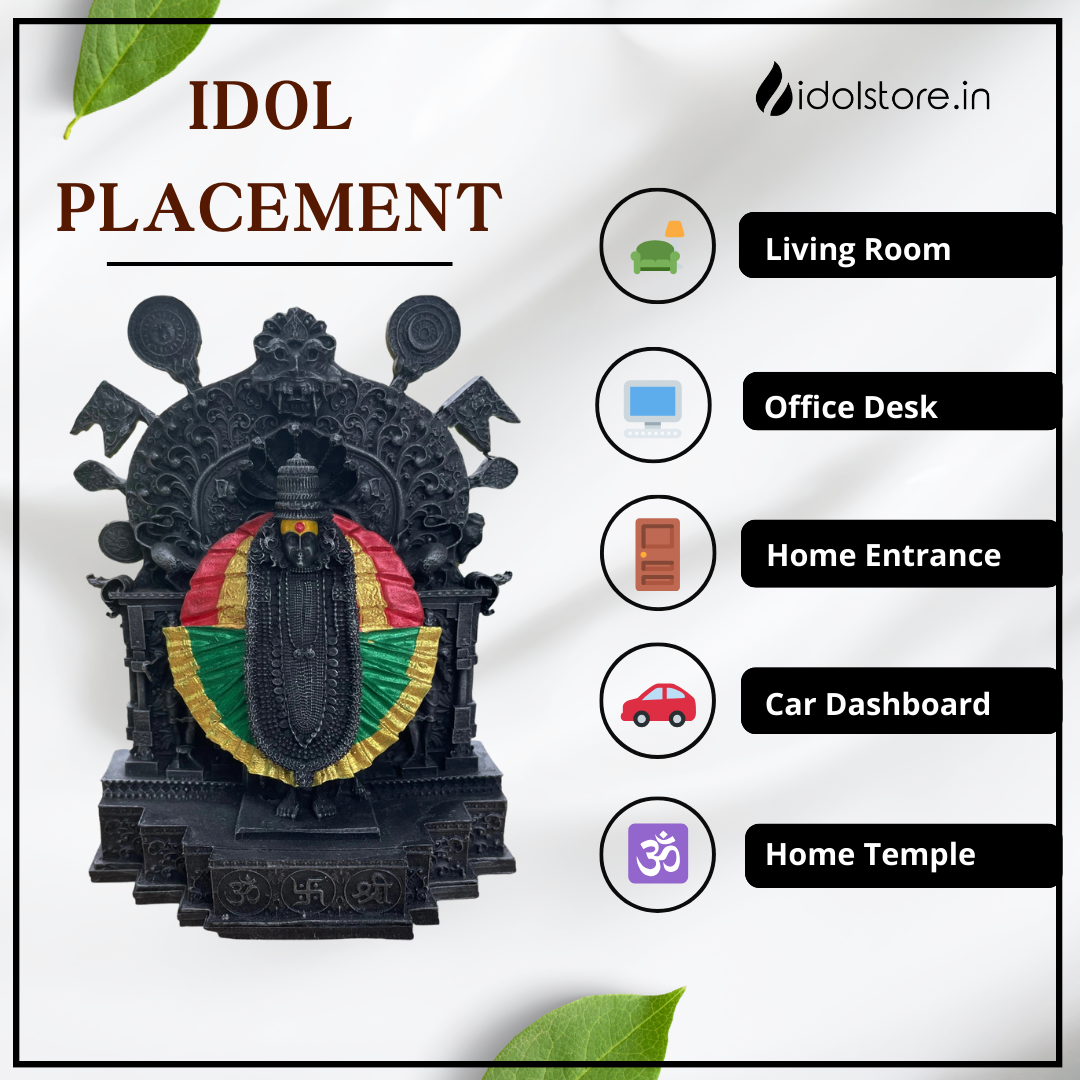Shri Kolhapur Mahalakshmi - 5 Inch